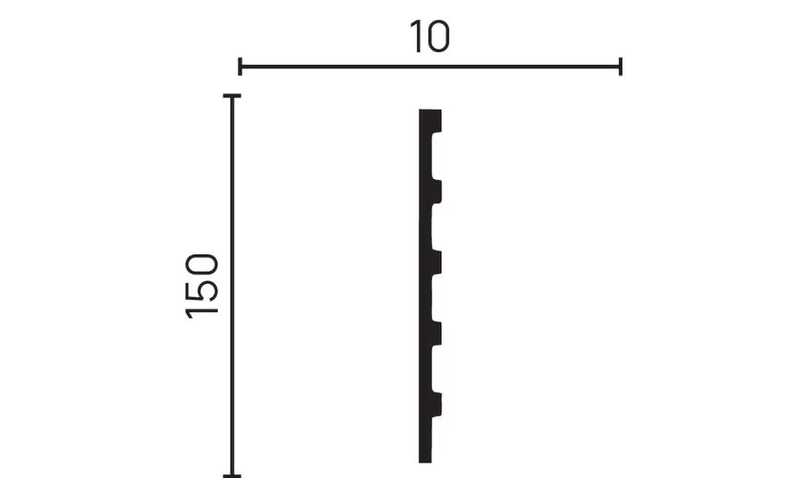 3D стеновая панель Decor Dizayn DD901 2 м в интерьере