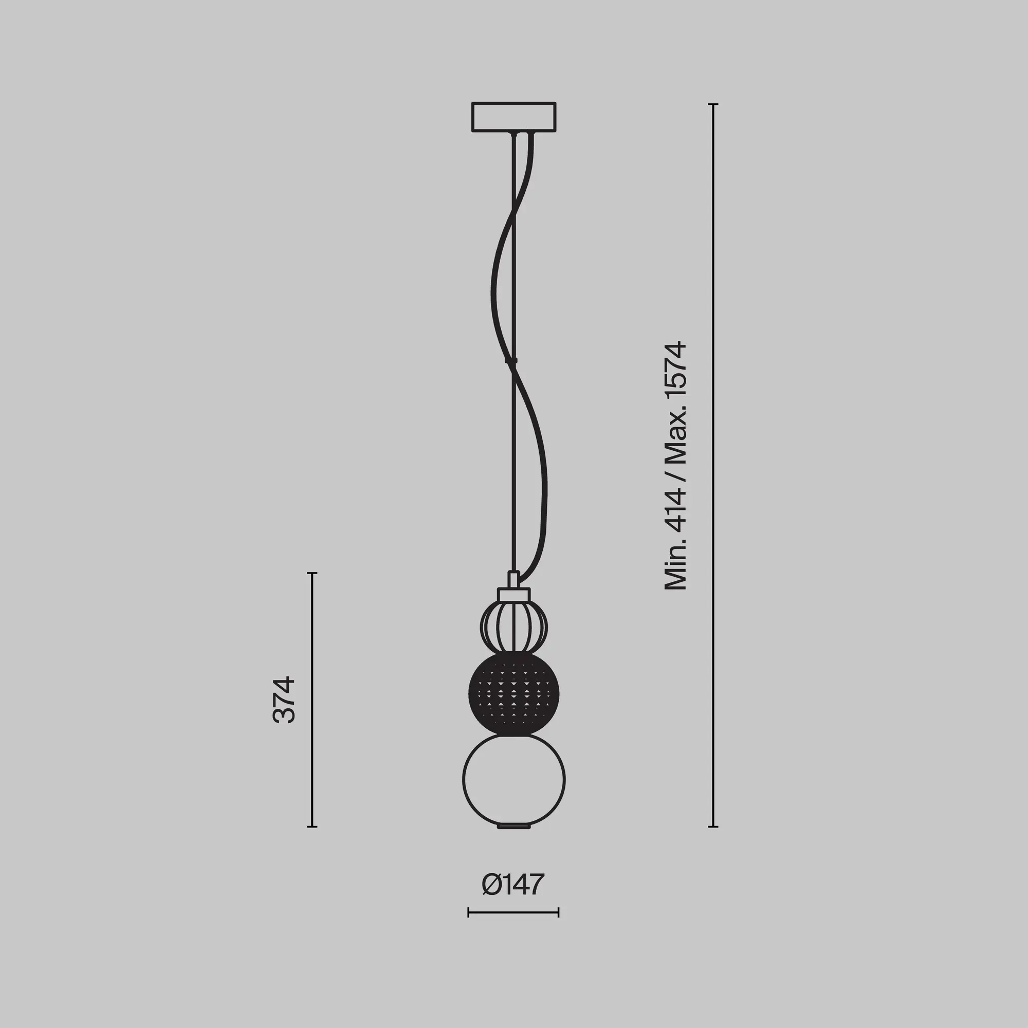 Подвесной светильник Maytoni P069PL-L16G3K