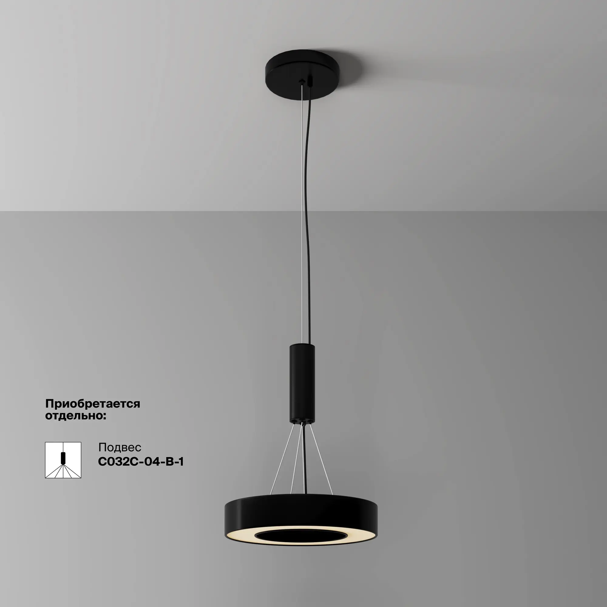 Потолочный светильник Technical C093CL-24W3K-B