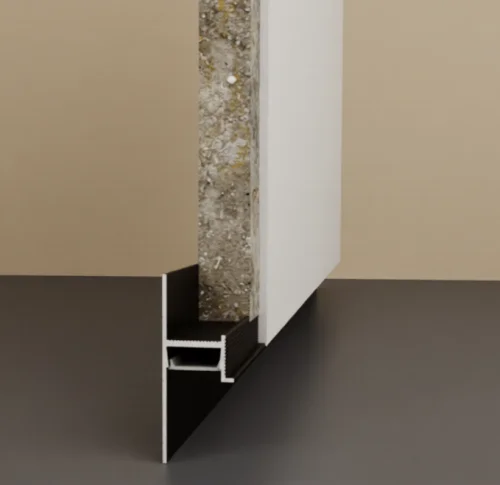 Теневой плинтус BFM ProFILE 60-20 черный муар длиной 2 м купить