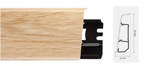 Пластиковый плинтус напольный цена