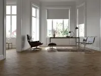 Пробковый пол с дизайном под дерево