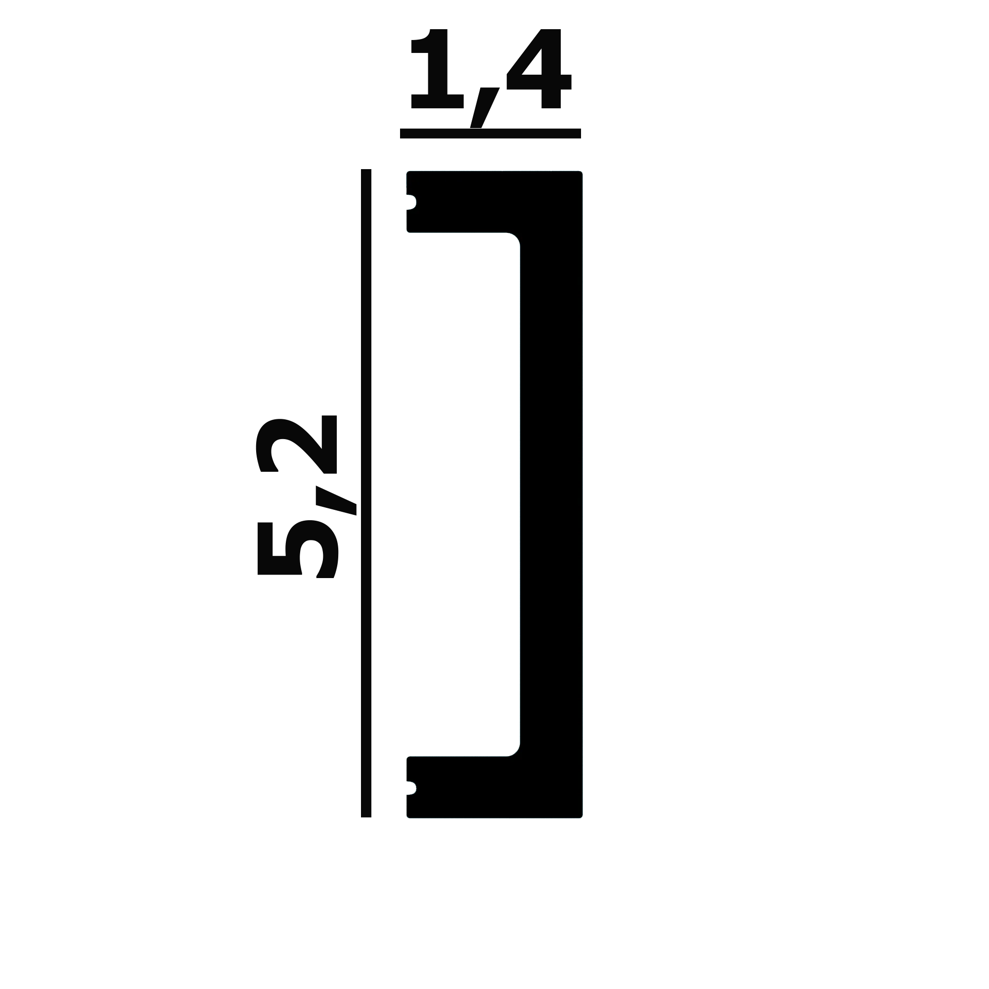 Молдинг P125 Перфект Плюс лепнина