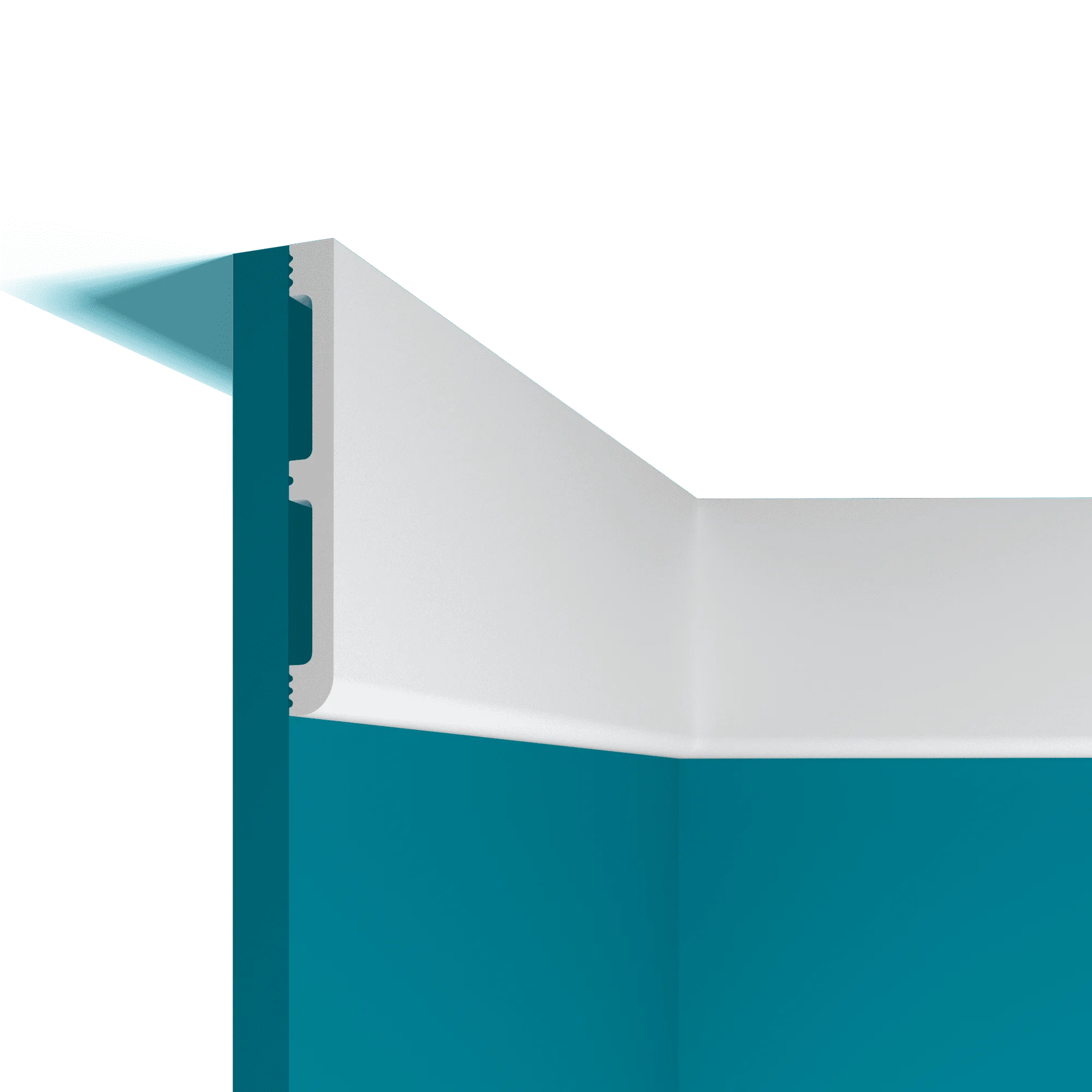 Плинтус из дюрополимера в интерьере