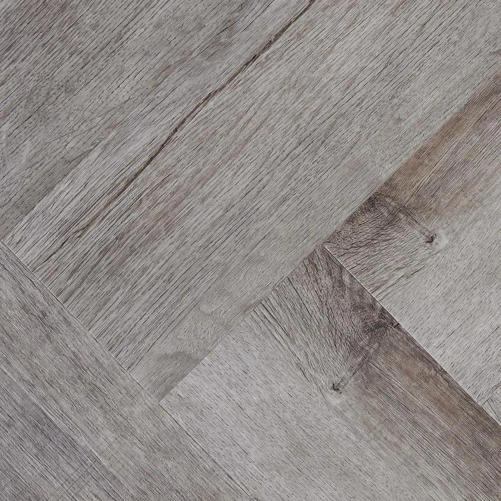 Ламинат SPC елочка Stepton Weave 0196 Дуб дымчатый купить