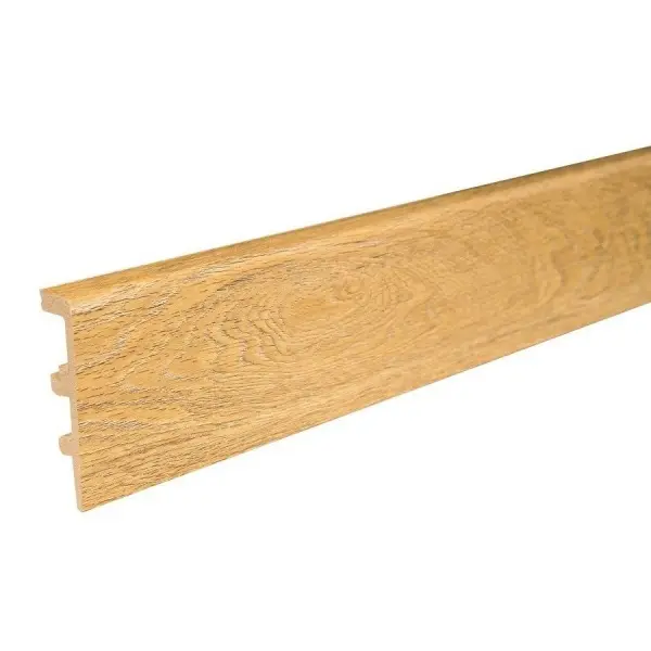 Плинтус Arbiton Integra Арбитон Интегра 16 Орех светлый цена