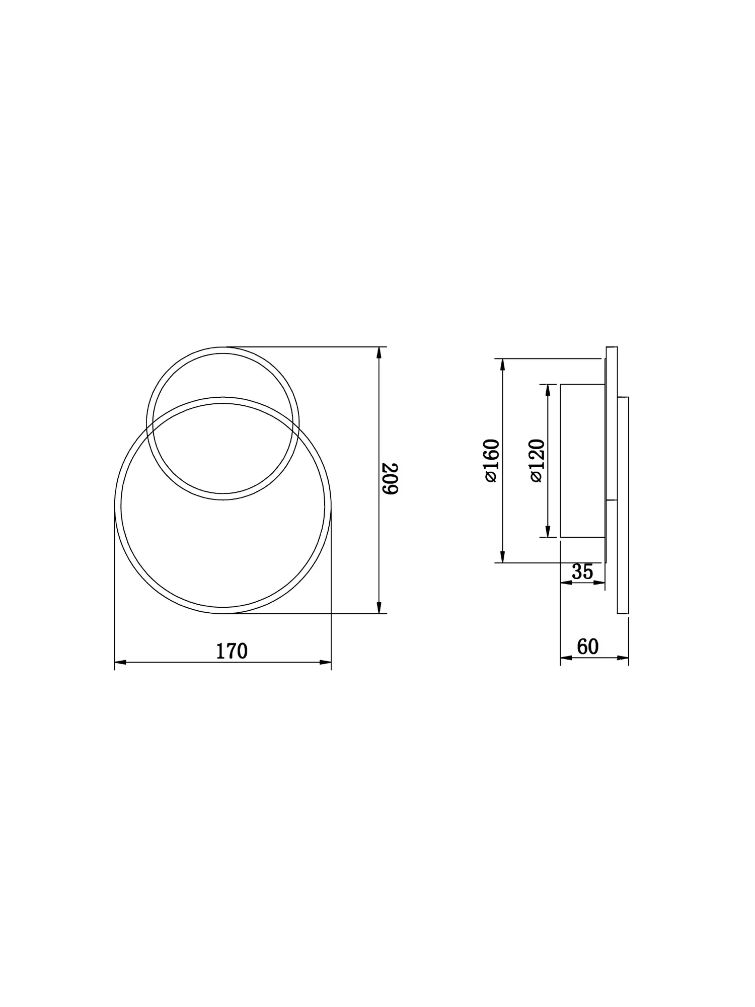 Настенный светильник (бра) Freya FR10025WL-L10W