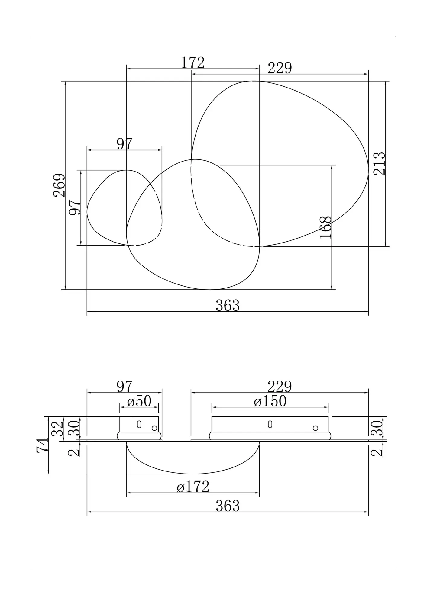 Настенный светильник (бра) Maytoni MOD314WL-L8N3K