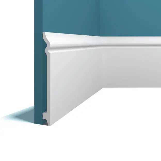 Плинтус из дюрополимера в интерьере