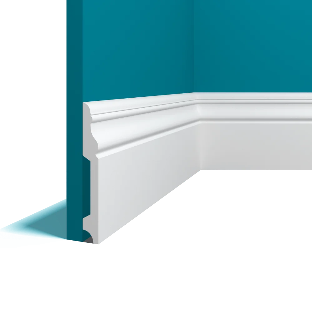 Плинтус из дюрополимера в интерьере