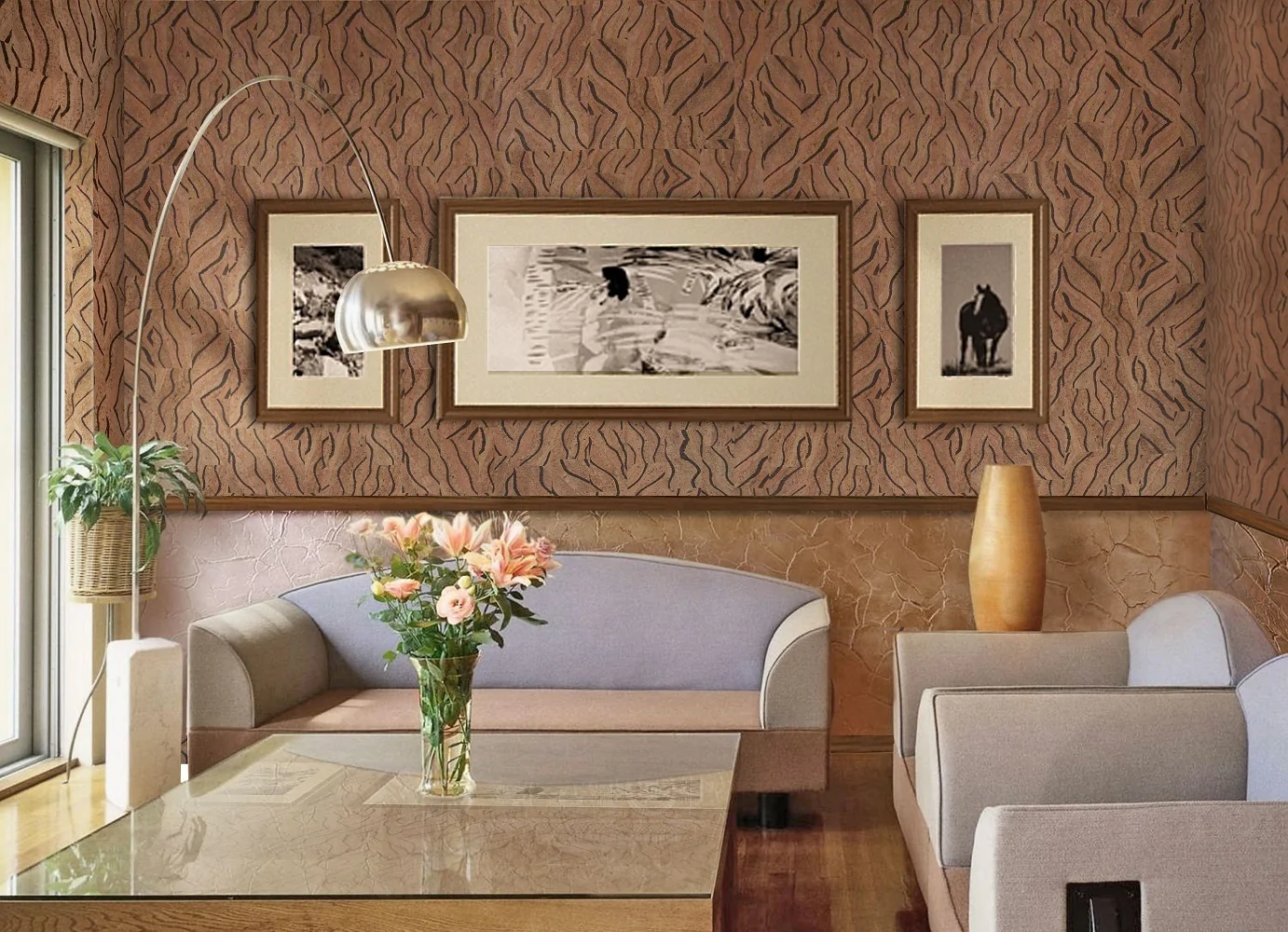 Пробковые обои – комфорт и натуральность