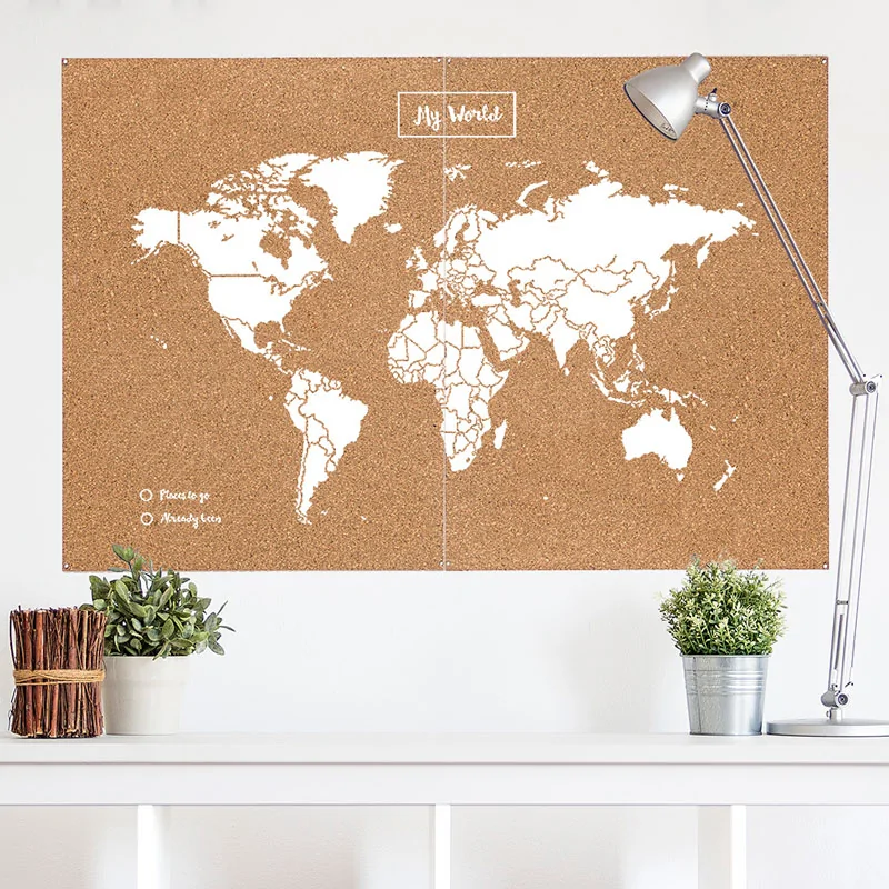 Пробковая доска на стену — почему она вам необходима