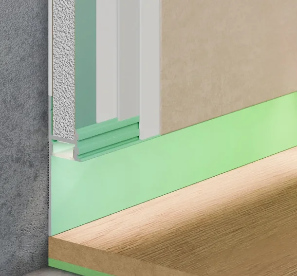 Скрытый плинтус под рассеиватель Pro Design 7209 R любой цвет по RAL купить