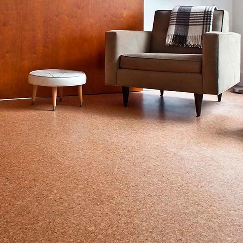 Клеевой пробковый пол 4 мм IberCork Молина 4 SG БЕЗ лака от прямого поставщика