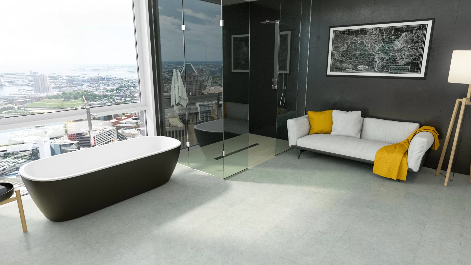 Кварцевый ламинат Fargo Камень Stone Фисташковый базальт JC 11015-1 купить