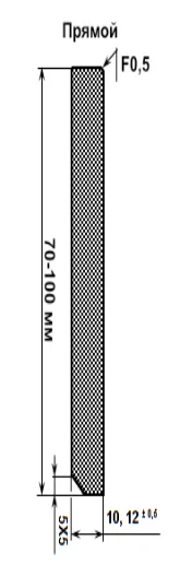 Вставка МДФ шпон для скрытого плинтуса Finitura Dekor F05 Дуб 010