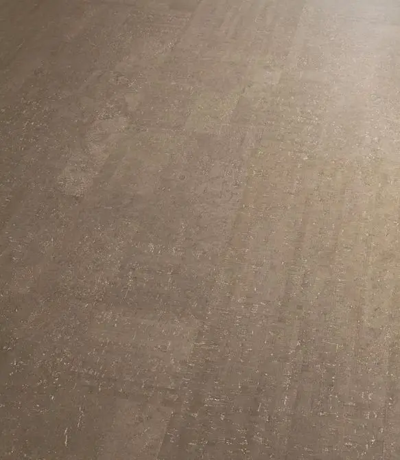 Клеевой пробковый пол Wicanders 4 мм Fashionable Grafite AJ8M001 900х300 мм в интерьере