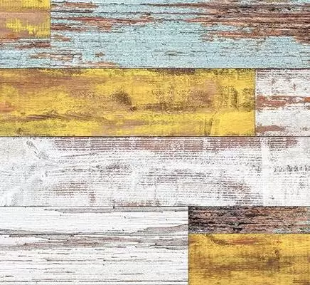 Пробковый пол с дизайном под дерево