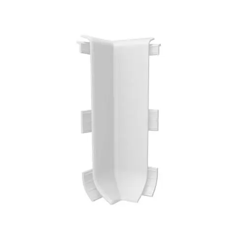 Угол внутренний к плинтусу Vilo LINELA белый упаковка из 2 шт к плинтусу Идеал