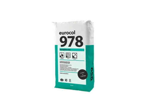 Цементный выравнивающий состав для пола Eurocol 978 EUROPLAN NEO 20 кг купить