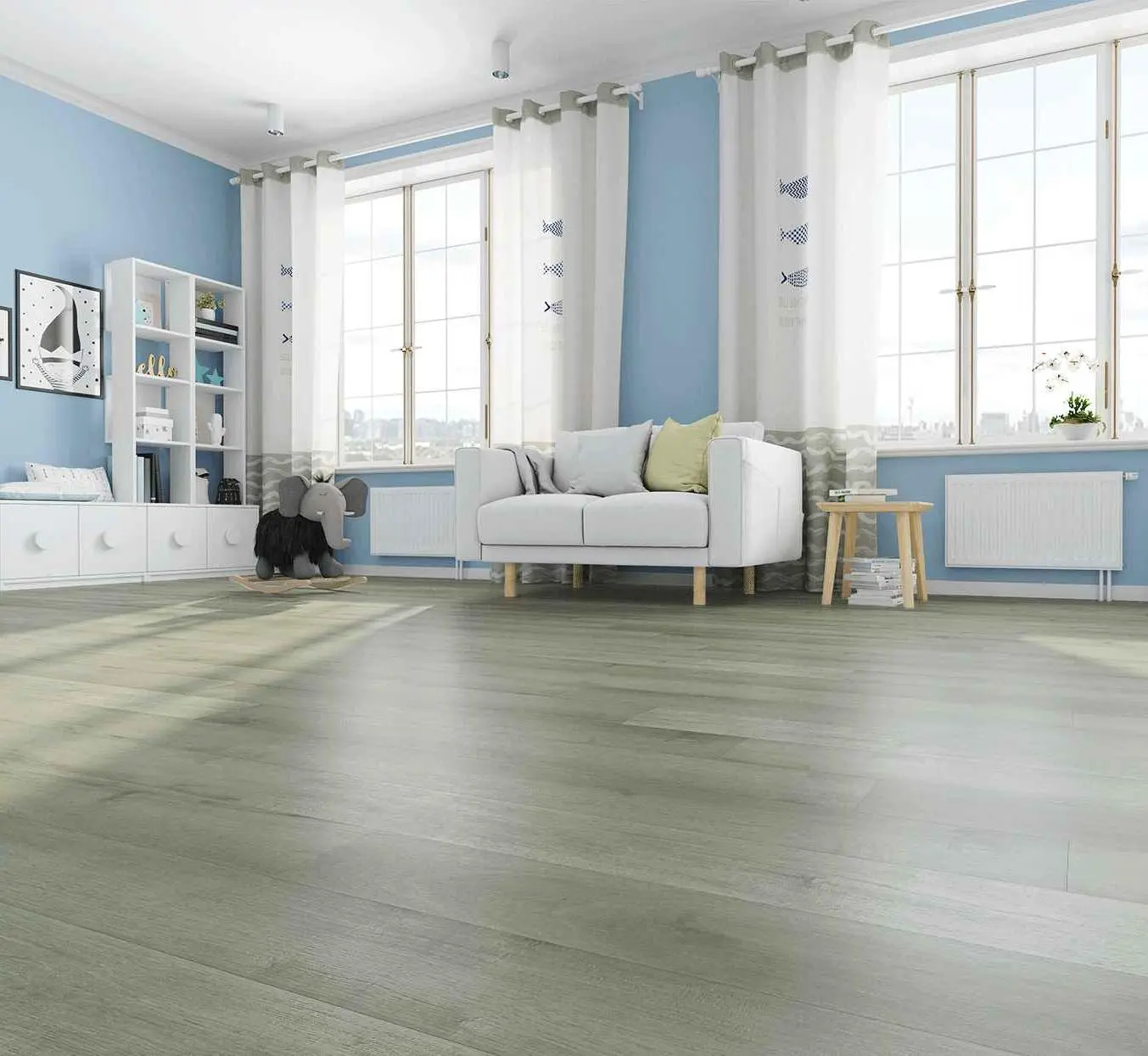 Кварцевый ламинат Home Expert Natural 69W906 Дуб Баварский лес градиент купить