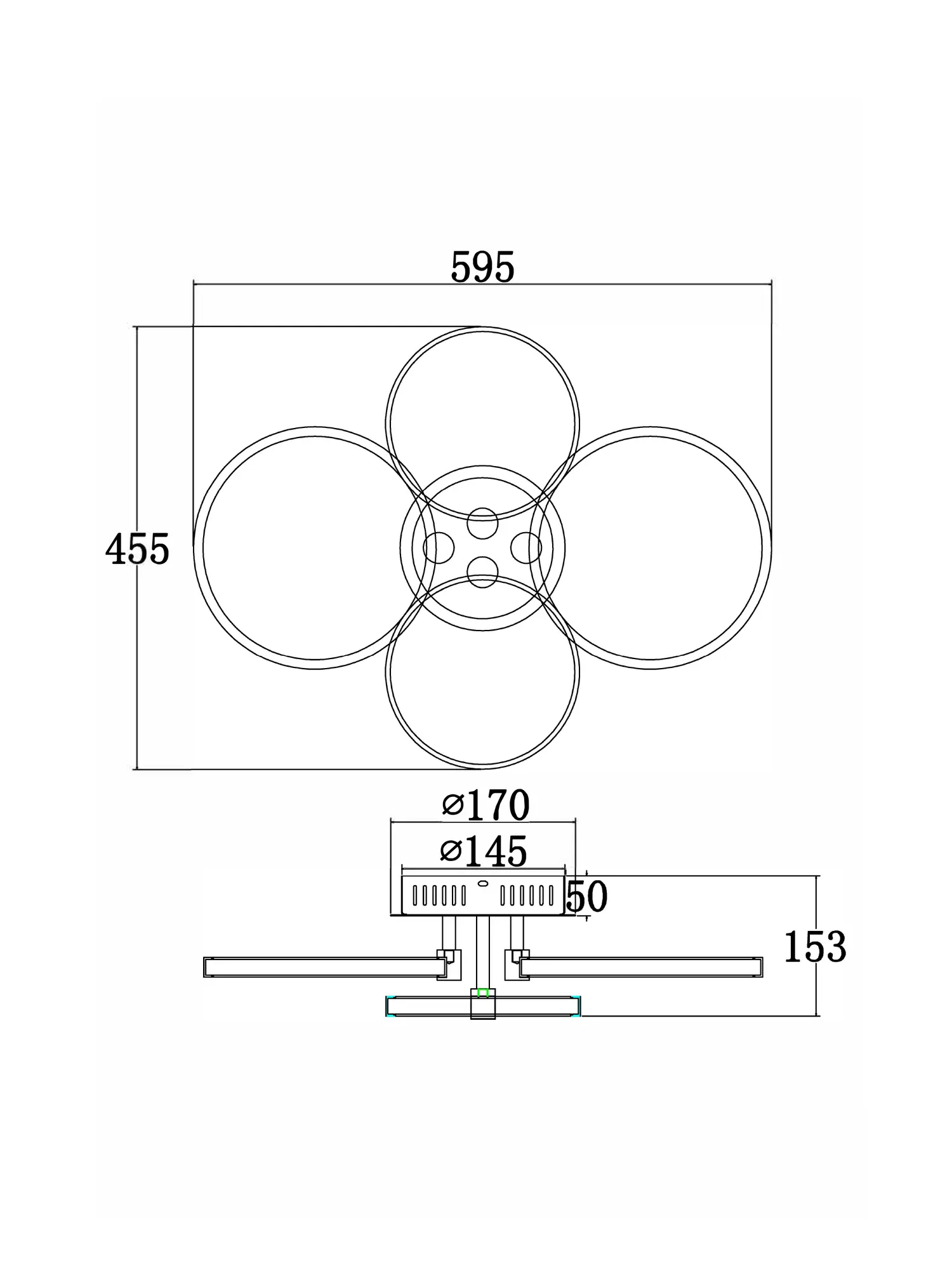 Потолочный светильник Freya FR10018CL-L40W