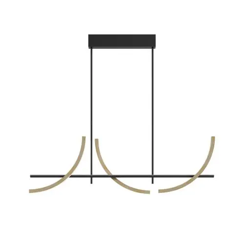 Подвесной светильник Maytoni MOD428PL-L20BK