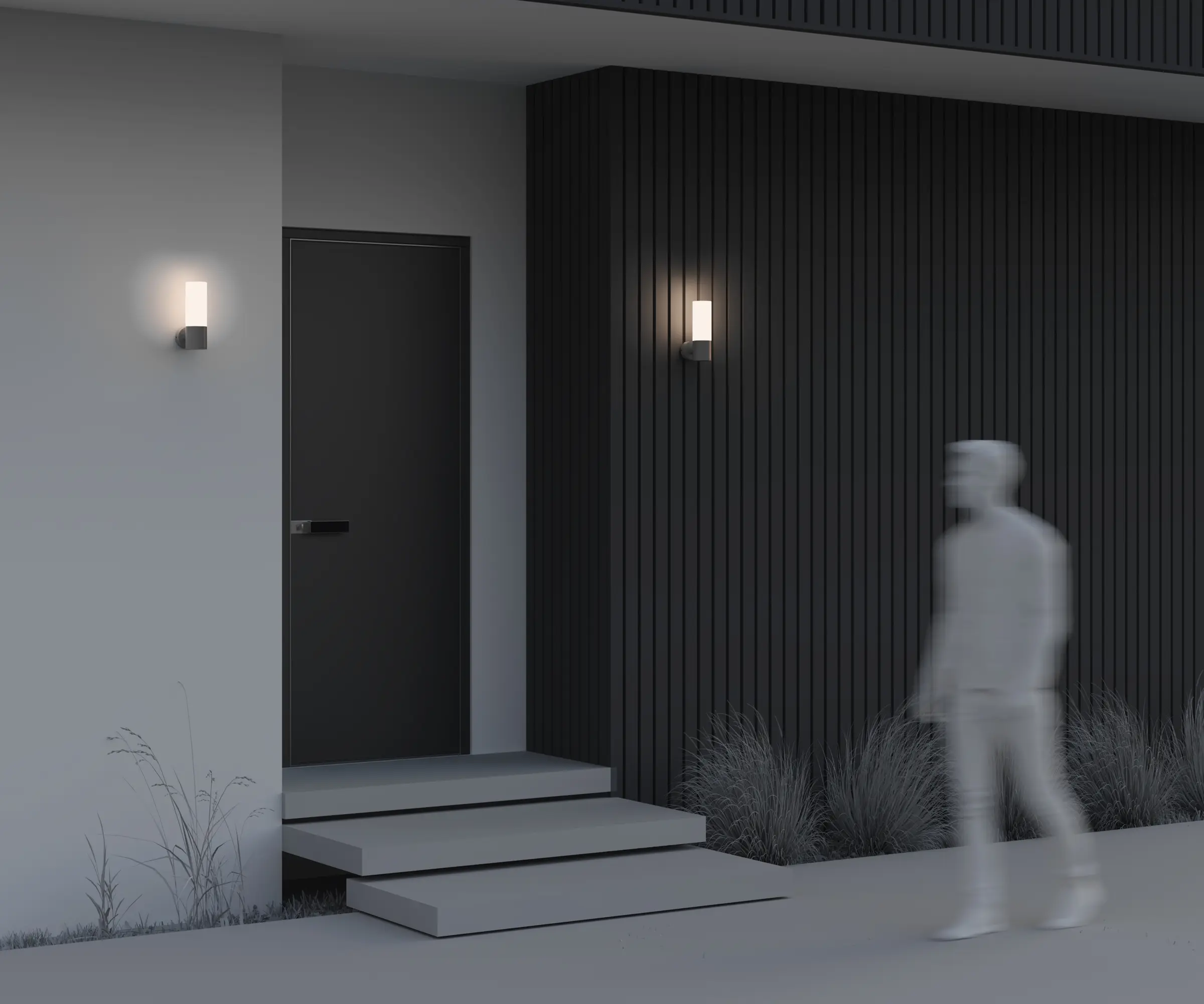 Настенный светильник (бра) Outdoor O418WL-01GR