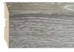 Купить Плинтус МДФ Smartprofile STRONG 82 Дуб серена серый