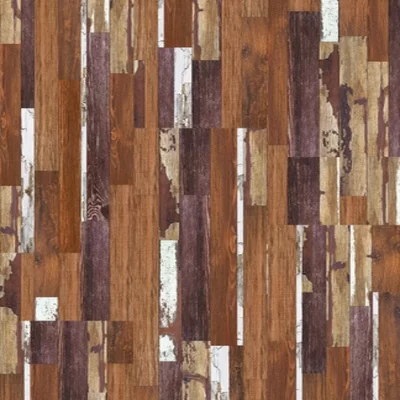 Пробковый пол с дизайном под дерево