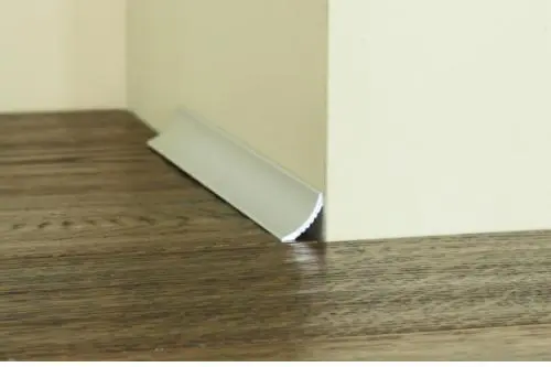 Плинтус мини ДЕКОПРОФИЛЬ 7956 EWA 15х15 алюминиевый анодированный СЕРЕБРО купить