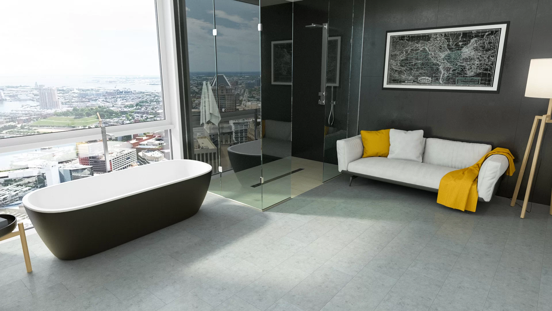 Кварцевый ламинат Fargo Камень Stone Горный Хрусталь JC 11013 купить