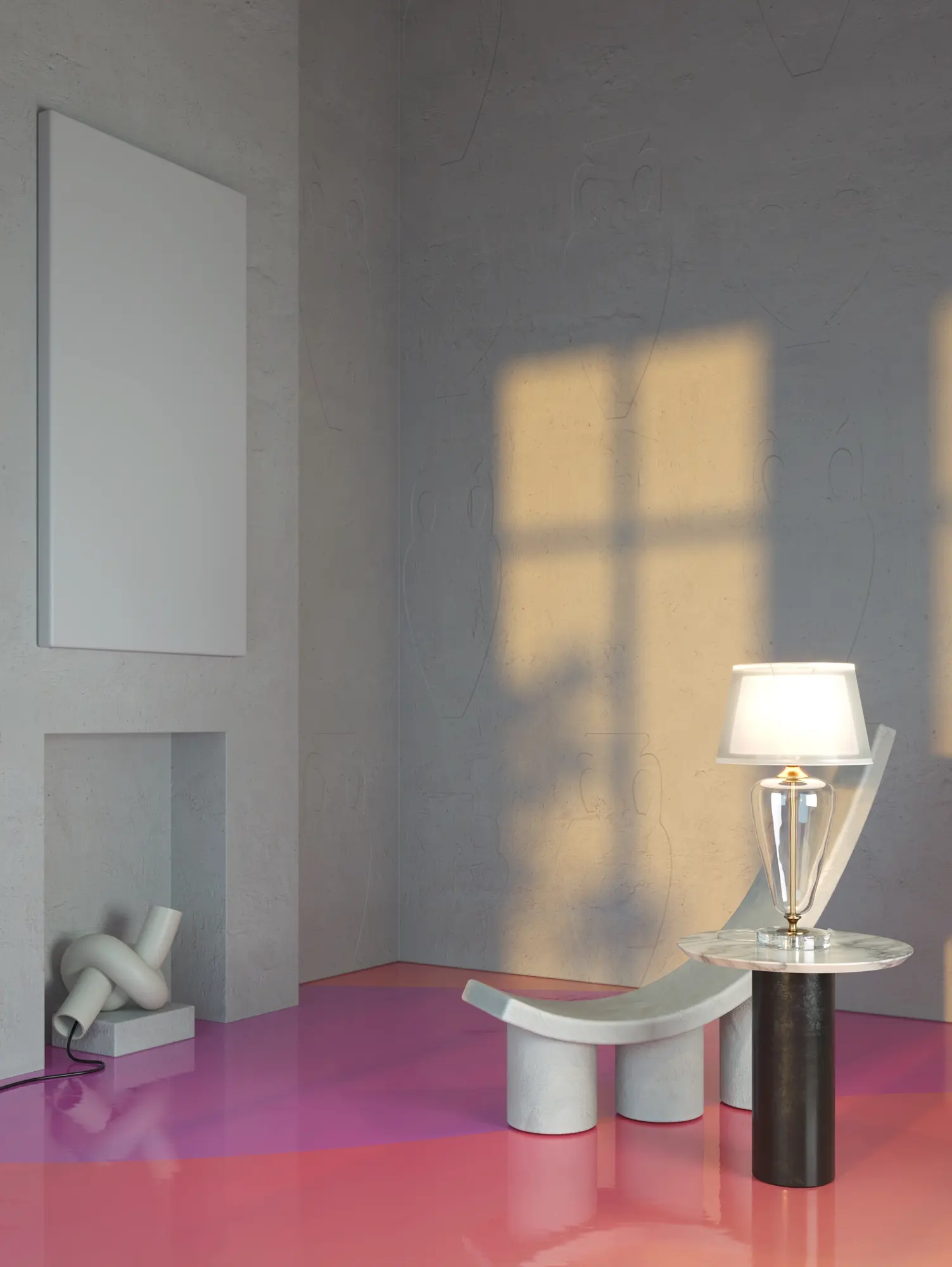 Настольный светильник Maytoni Z005TL-01BS