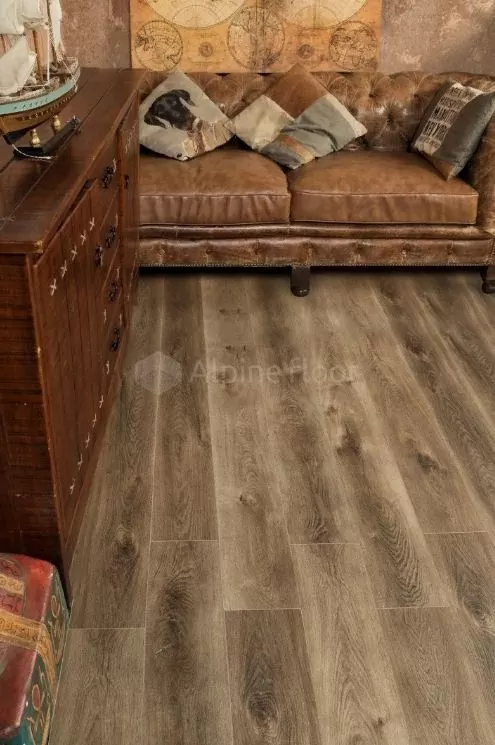 Кварц-виниловый ламинат Alpine Floor Premium XL ECO 7-9 Дуб коричневый недорого
