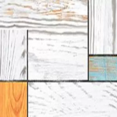 Пробковый пол с дизайном под дерево