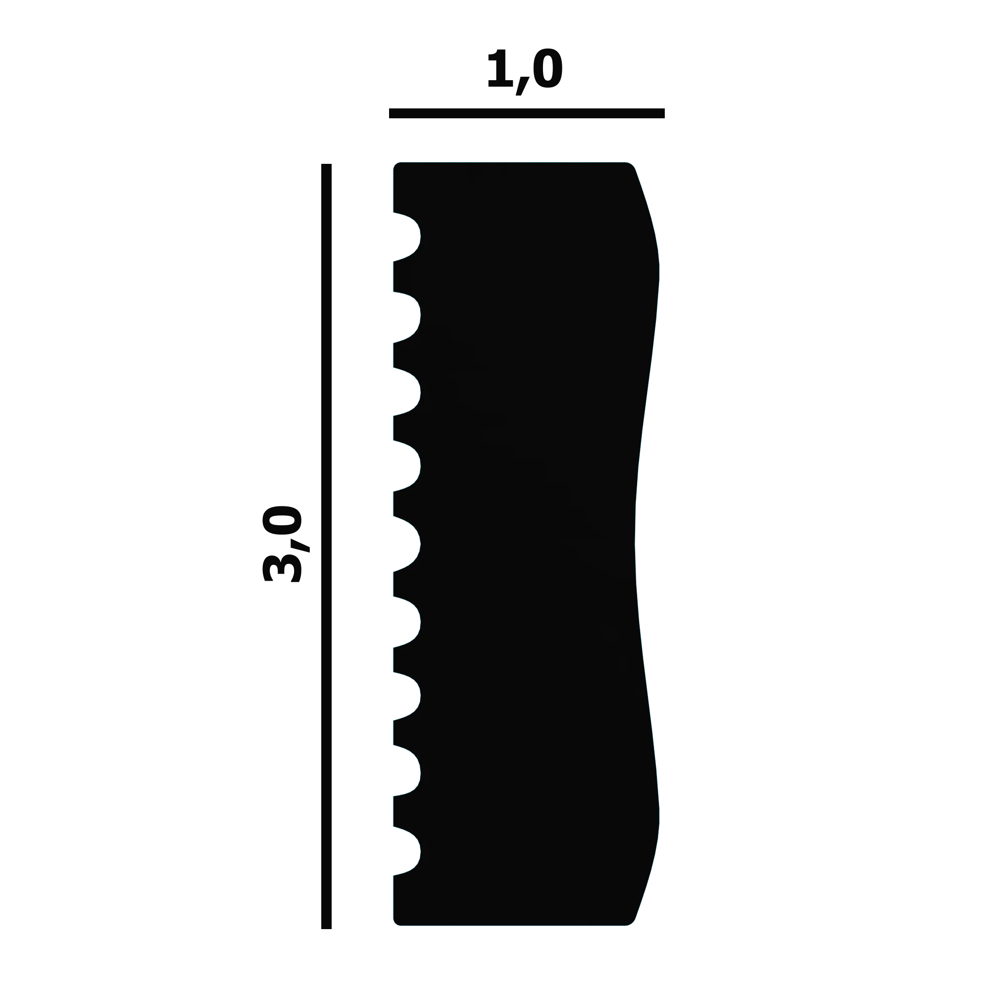 Молдинг P77 Перфект Плюс лепнина
