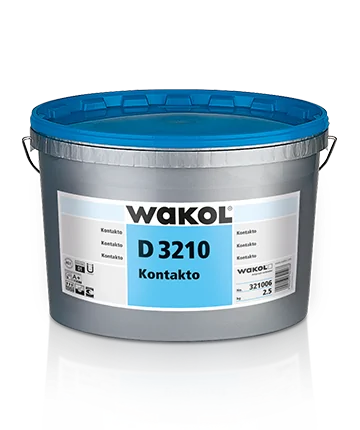 Контактный клей дисперсионный для гибких покрытий Wakol D 3210 Kontakto 2.5 кг цена