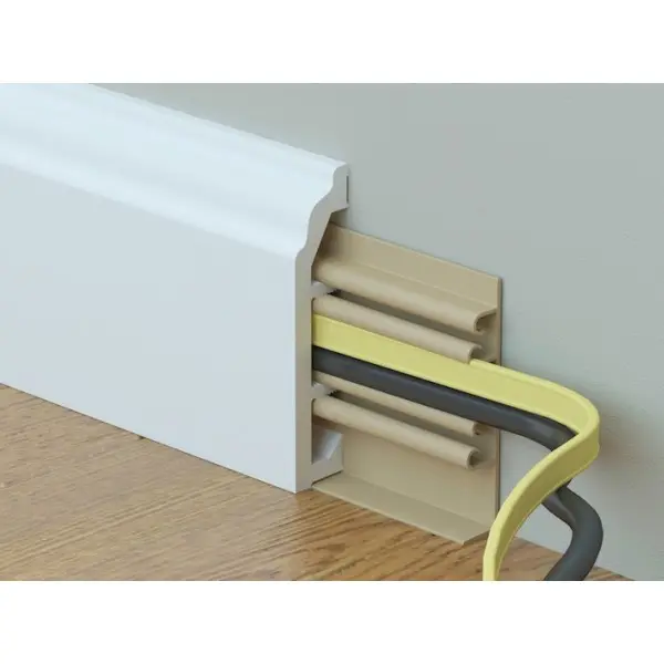 Пластиковый плинтус напольный недорогой