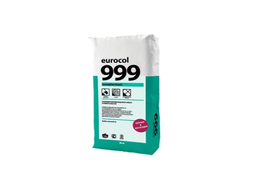 Универсальная самовыравнивающаяся смесь Eurocol 999 EUROPLAN BASIC 25 кг купить