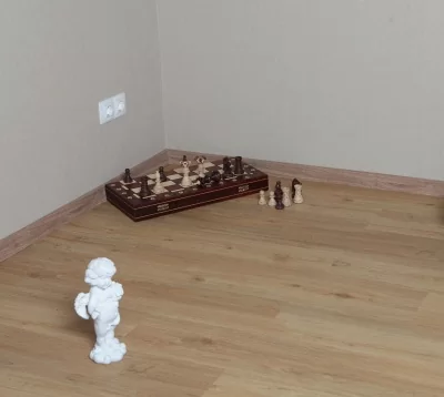 Кварцвиниловая плитка ПВХ для пола Decoria Office Tile DW 3111 (5451-3) Дуб Сантьяго СПб