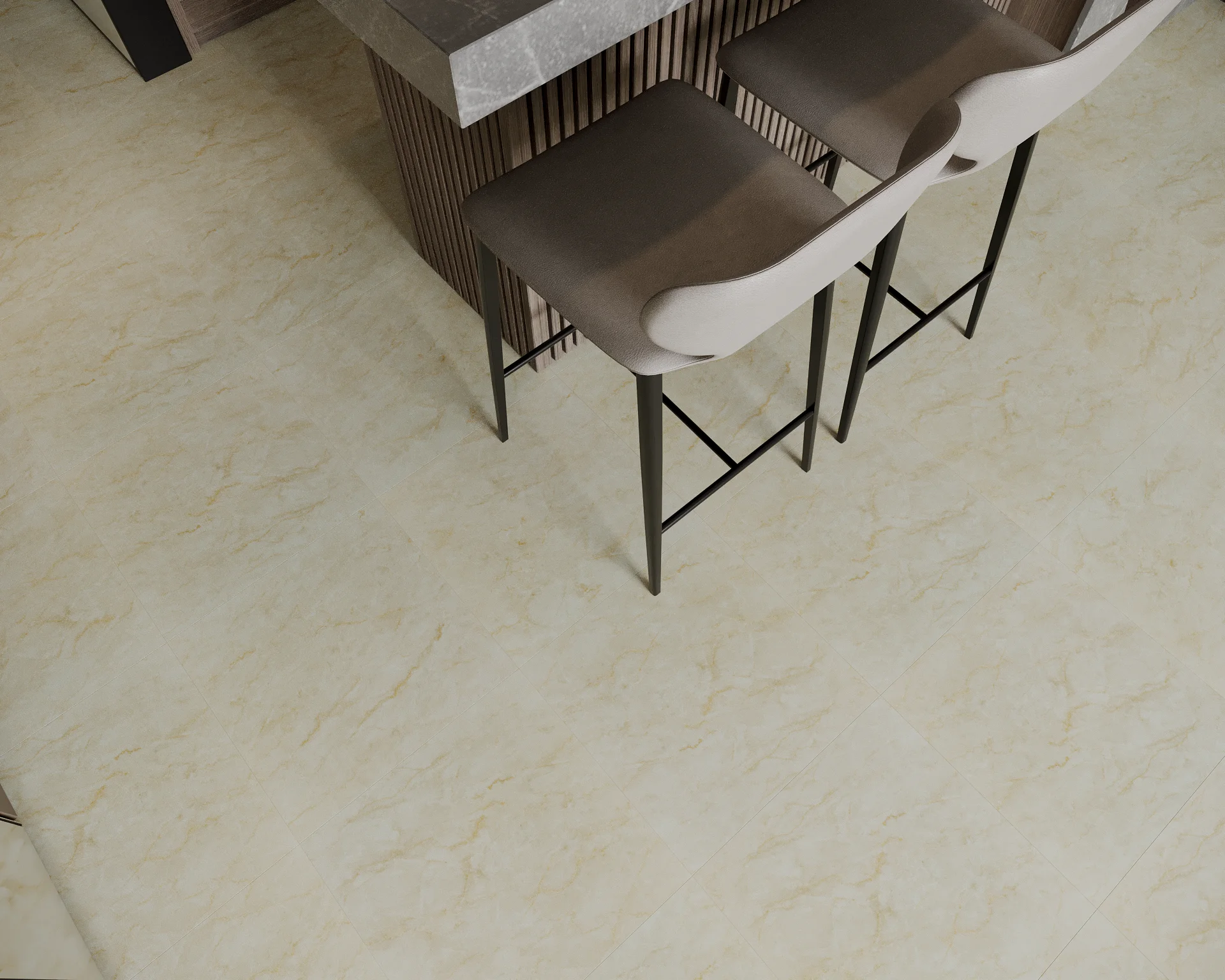 Кварцвиниловая плитка ART Tile HIT АТS 758 Оникс Крема в Москве