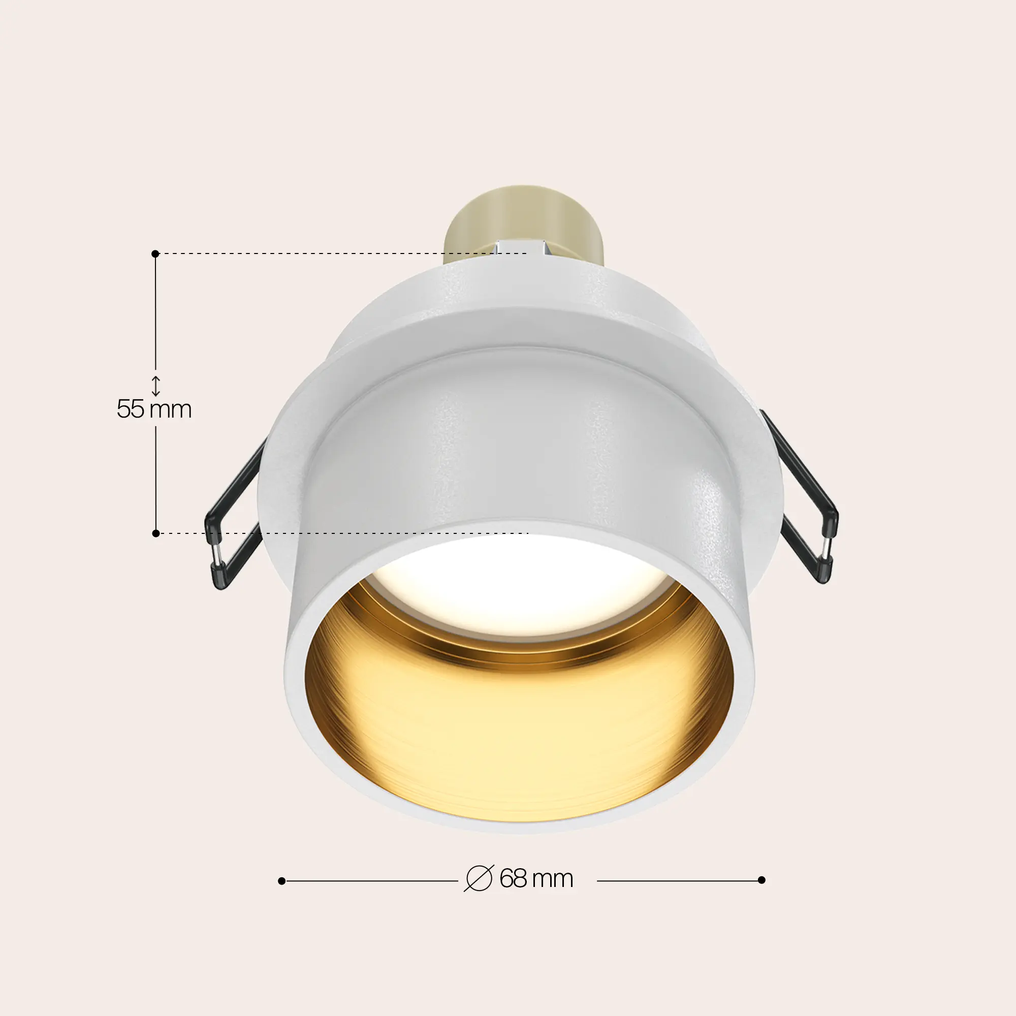 Встраиваемый светильник Technical DL050-01WG