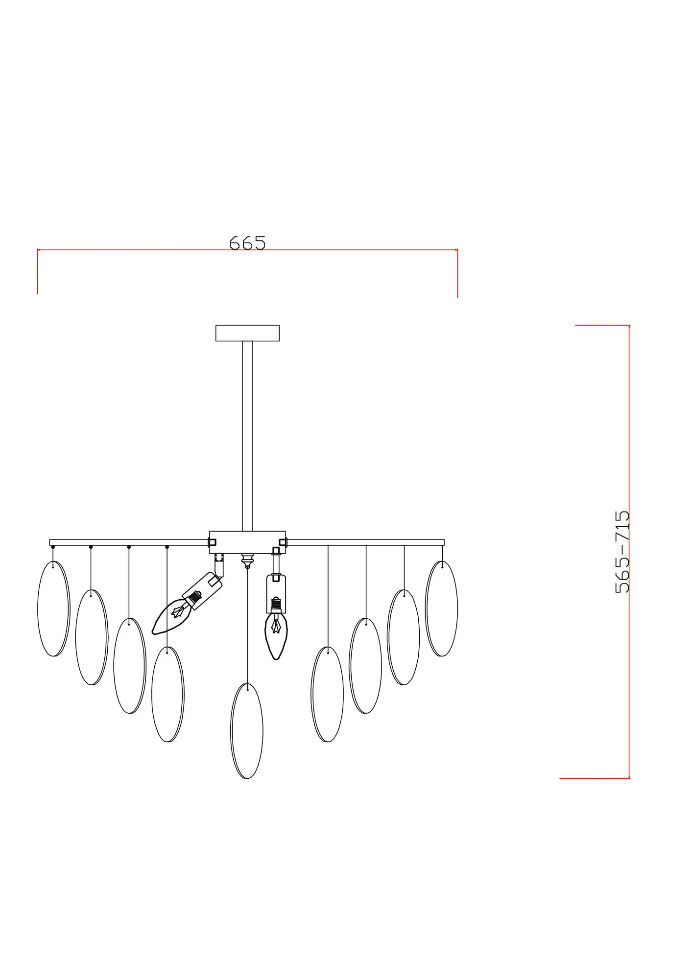 Люстра Freya FR5104PL-06BS2