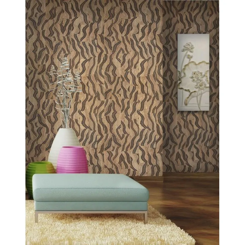 Пробковые обои – комфорт и натуральность