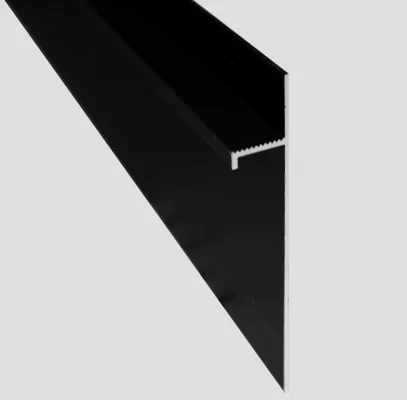 Теневой профиль черный 5957 100,8х15х2000 мм алюминий