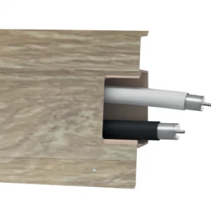 Пластиковый плинтус напольный цена