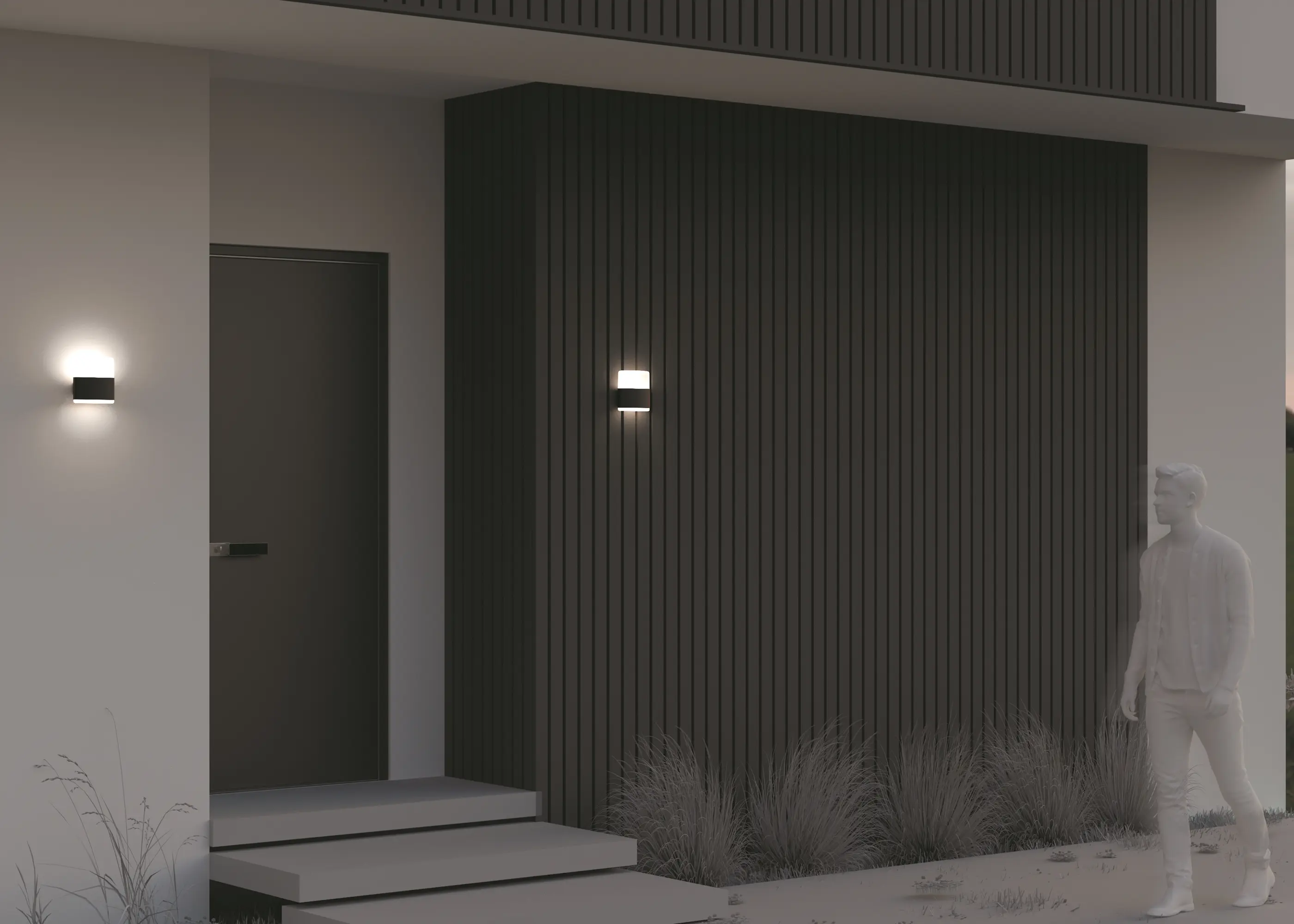 Настенный светильник (бра) Outdoor O442WL-L12GF3K1