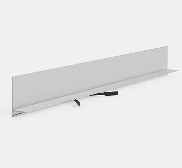 Щелевой микроплинтус Pro Design Mini L 601W белый