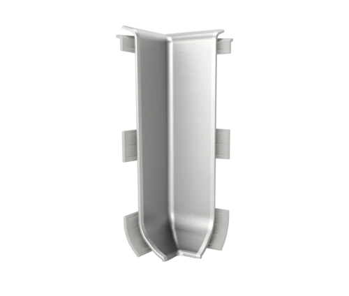 Угол внутренний к плинтусу Vilo LINELA серебро упаковка из 2 шт к плинтусу Идеал