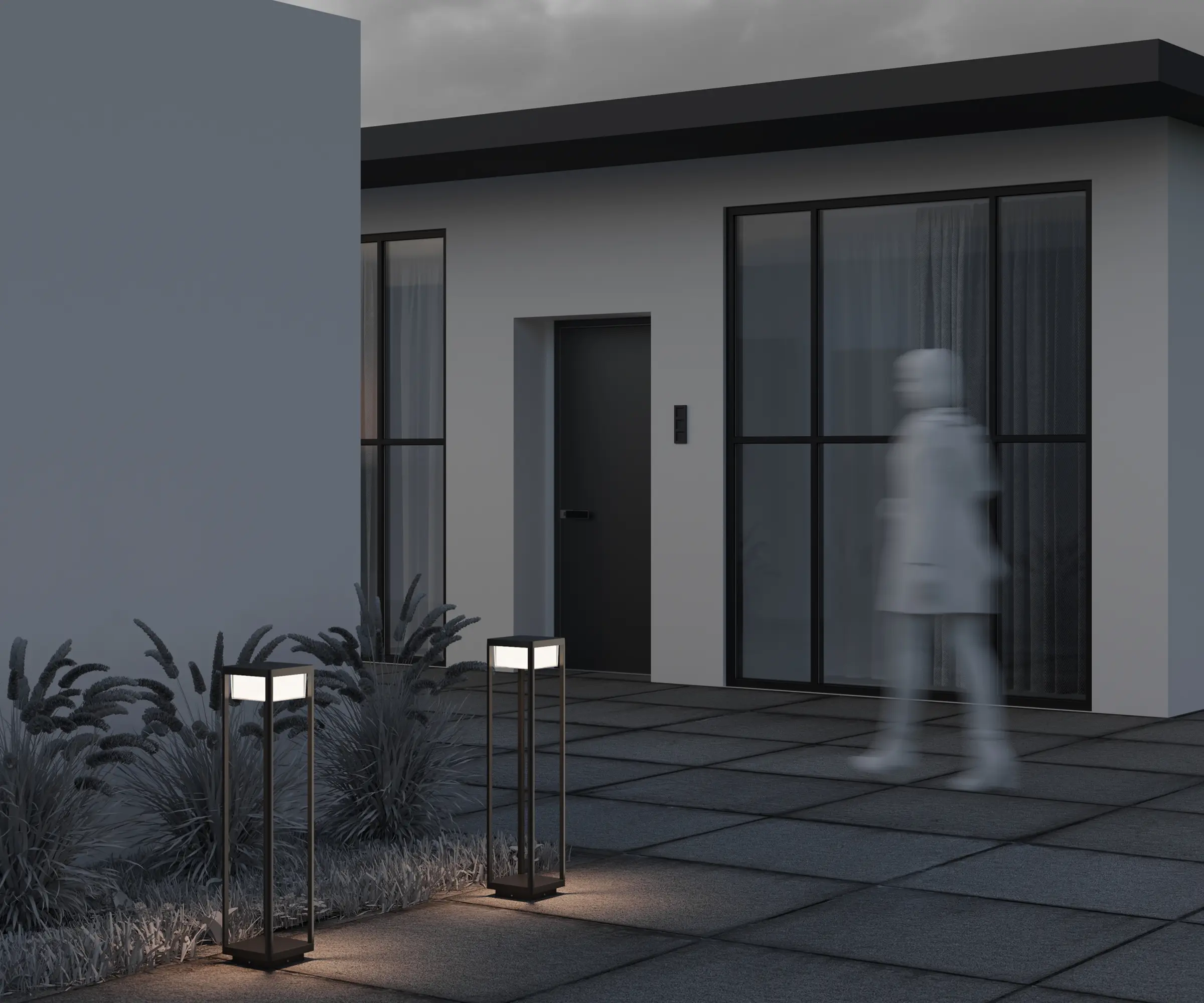 Ландшафтный светильник Outdoor O021FL-L10B3K